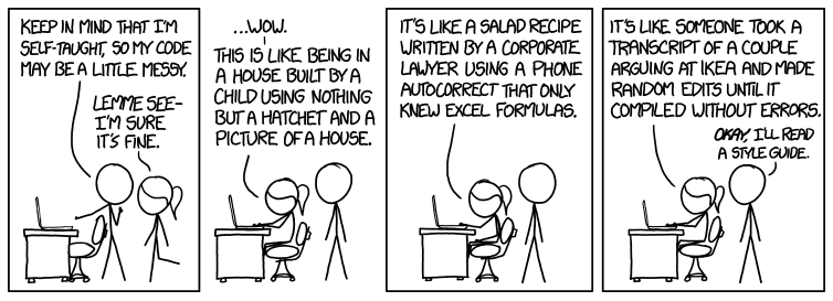 XKCD Calidad código